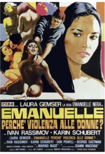 Lee más sobre el artículo Hablemos de Perché violenza alle donne 1977 (Emanuelle Around the World) o de como una saga erótica probo los límites del porno