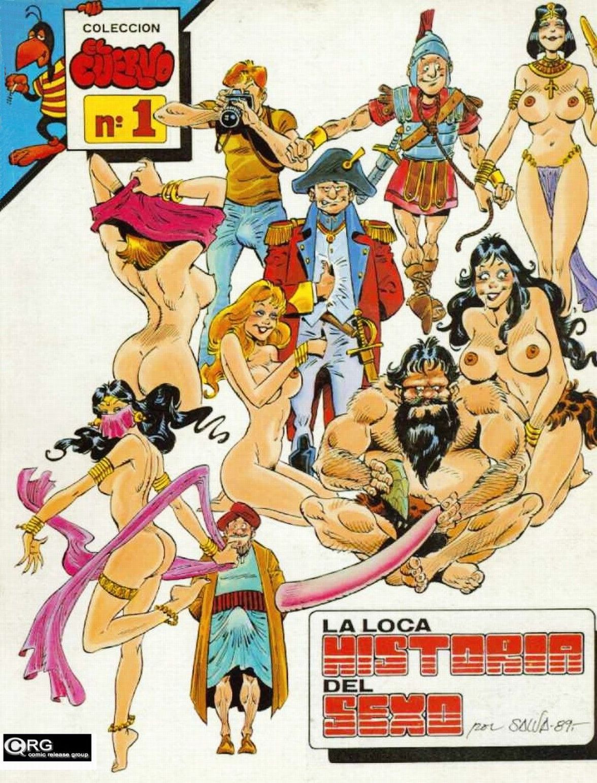 Lee más sobre el artículo Colección El Cuervo, COmix