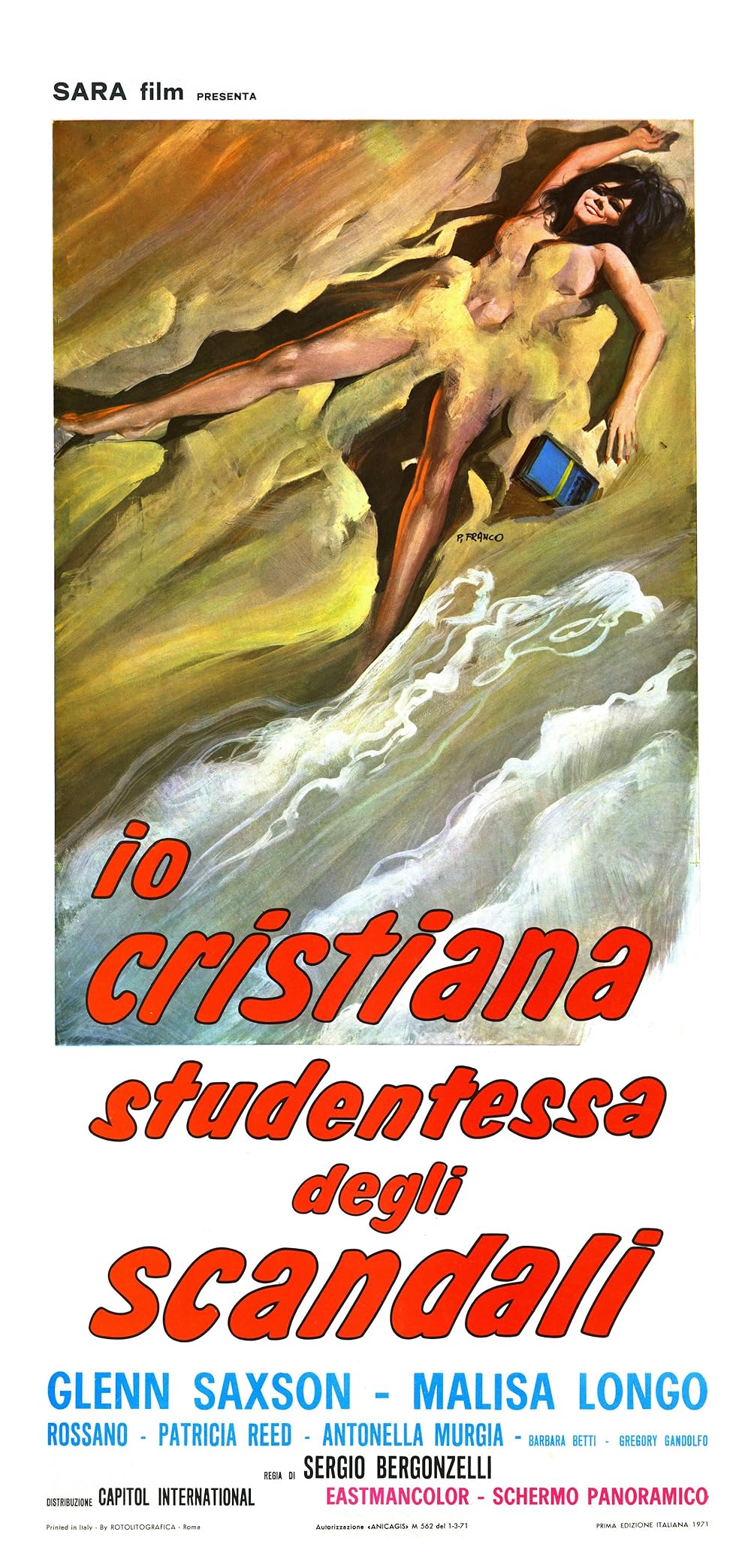 En este momento estás viendo Io Cristiana studentessa degli scandali (1971)