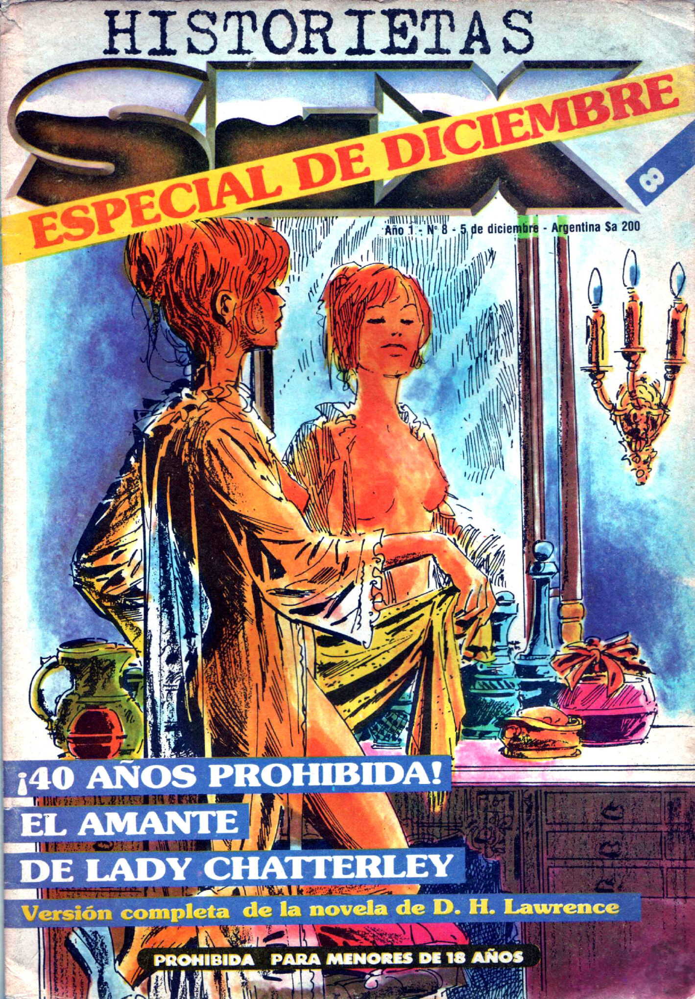 Lee más sobre el artículo El Amante De Lady Chatterley, Comix