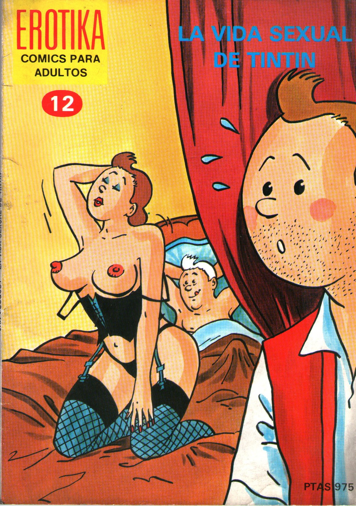 Lee más sobre el artículo Erotika 12: La vida sexual de Tintin